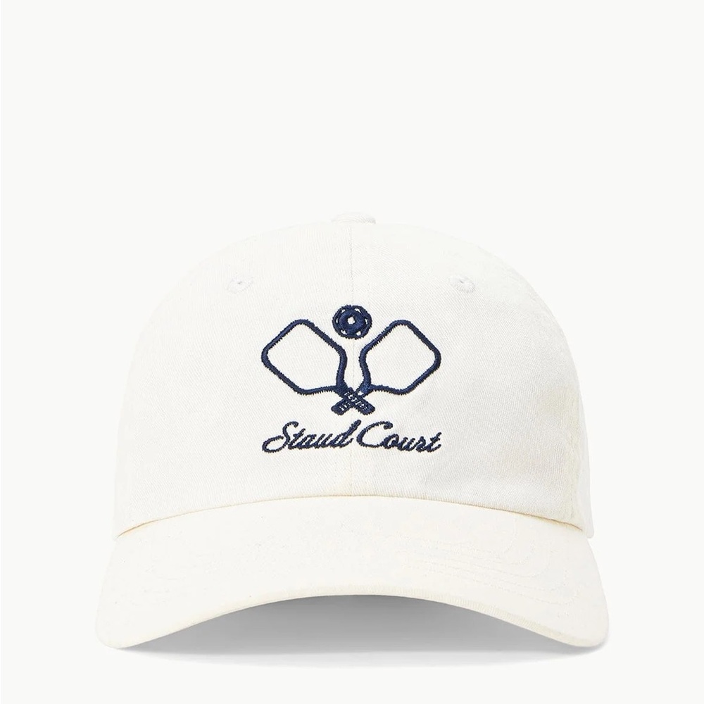 Staud Court White Hat